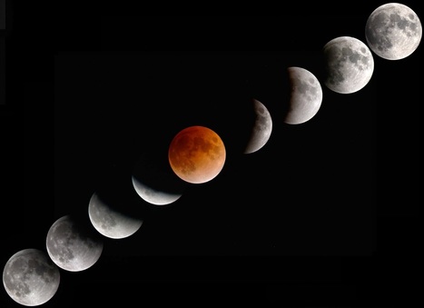 La ciencia es bella: ¿Cómo son los eclipses... desde la Luna? | Ciencia-Física | Scoop.it