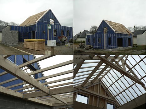 " Carnet de chantier N°12-04 / Construction d'une maison RT 2012 à Plumergat, Morbihan "- a.typique Auray | Architecture, maisons bois & bioclimatiques | Scoop.it