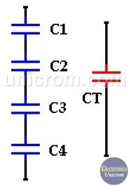 Condensadores o capacitores en serie y paralelo | tecno4 | Scoop.it