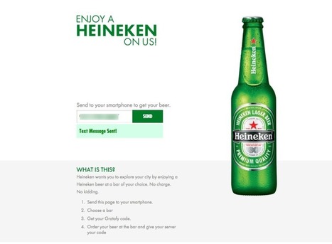 Heineken USA buys Facebook and Twitter users a beer in a bid to expand its customer base | consumer psychology | Scoop.it