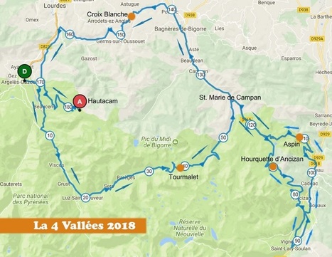 Passage de la course cycliste La Pyrénéenne dans la vallée le 1er juillet | Vallées d'Aure & Louron - Pyrénées | Scoop.it
