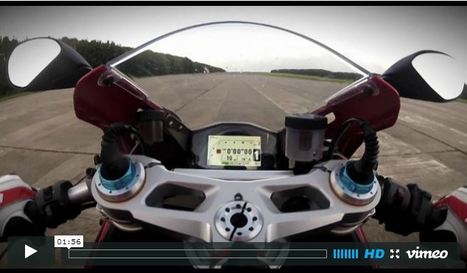 Flat out on a Ducati 1199 Panigale | visordown.com | Ductalk: What's Up In The World Of Ducati | Scoop.it