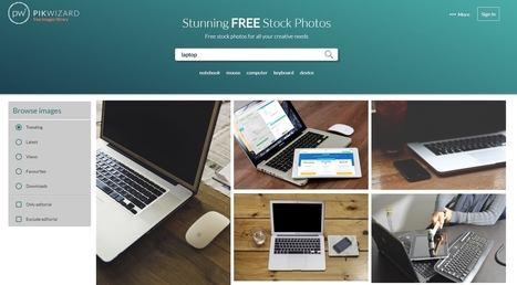 PikWizard : un moteur de recherche avec des milliers de photos libres de droits | UseNum - Ressources p&eacute;dagogiques | Scoop.it