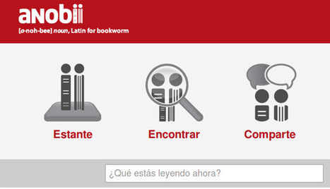 Red de libros,. red de lectores: aNobii | Bibliotecas escolares de Albacete | Scoop.it