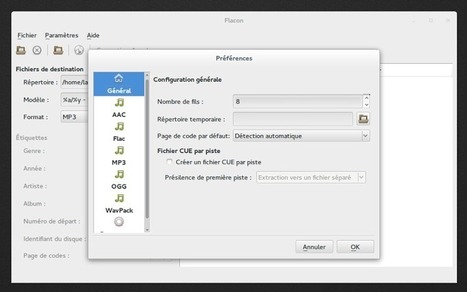 Flacon : Extraire facilement les pistes Audio de vos fichiers CUE, FLAC… | Libre de faire, Faire Libre | Scoop.it