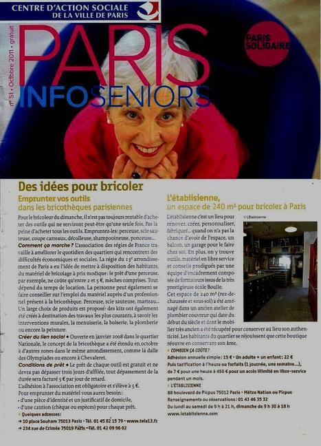 Paris Info Sénior | Octobre 2011 | @L'Etablisienne | Scoop.it