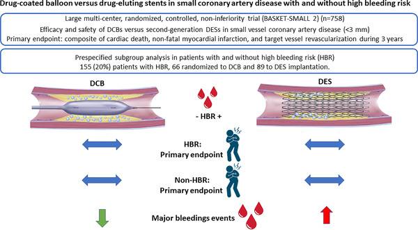 Drug-Coated Balloon for Small Coronary Artery Disease in Patients With and Without High-Bleeding Risk in the BASKET-SMALL 2 Trial | Interventional Cardiology | Scoop.it