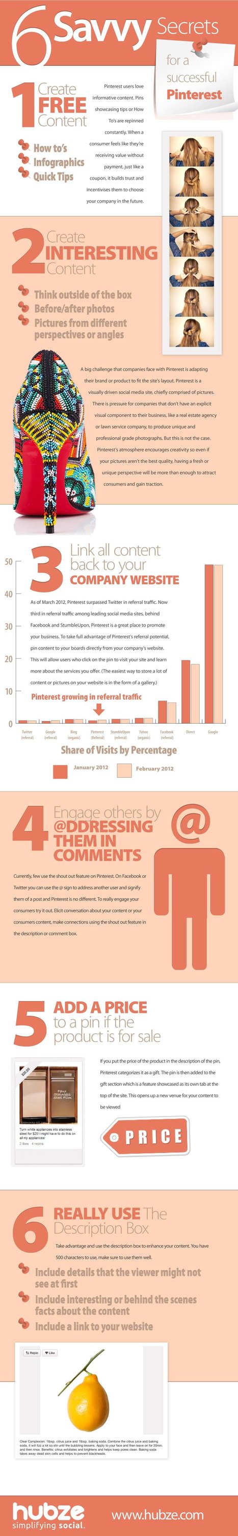 Marketing Secrets For Success On Pinterest [Infographic] | MarketingHits | Scoop.it