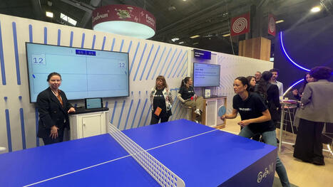 Comment cette table de ping-pong dopée à l'IA peut révolutionner son sport | 6 - Innovations technologiques | Scoop.it