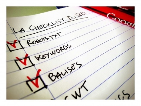 La checklist SEO du webmaster en 33 points | Outils et astuces du web | Scoop.it