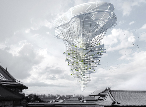 Floating Light Park Skyscraper Uses Solar Power & Helium to Hover Above Beijing | Daily Magazine | Scoop.it