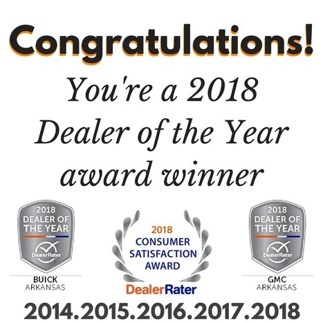 Harry Robinson Fort Smith Ar >> Harry Robinson Buick Gmc Wins Three 2018 Dealer Harry Robinson Fort Smith Ar >> Harry Robinson Buick Gmc Wins Three 2018 Dealer