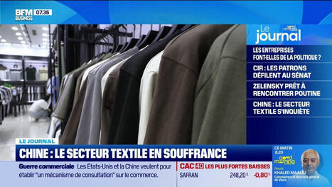 Chine : le secteur du textile en souffrance | ENSAIT DOC | Scoop.it