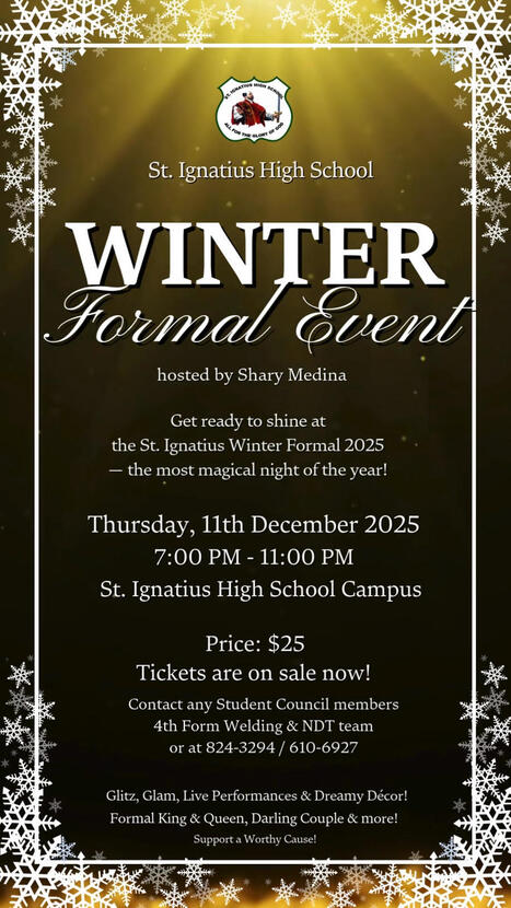 St. Ignatius Winter Formal 2025 | Cayo Scoop!  The Ecology of Cayo Culture | Scoop.it