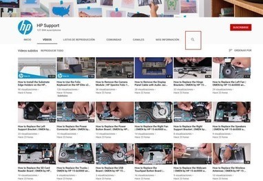 En un movimiento fantástico HP publica cientos de vídeos en YouTube para guiarte en la reparación de sus PCs y portátiles | tecno4 | Scoop.it
