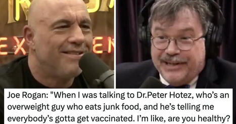 "You’ll probably know all about Joe Rogan, the phemonally successful podcaster and Donald Trump fan who has insisted he is not anti-vaxxer despite once suggesting that young people had no need of a... | Hésitations Vaccinales: Observatoire HESIVAXs | Scoop.it