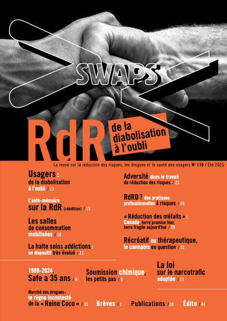 Swaps 110 : RDR, de la diabolisation à l'oubli | actualités VIH, hépatites, IST, santé sexuelle | Scoop.it