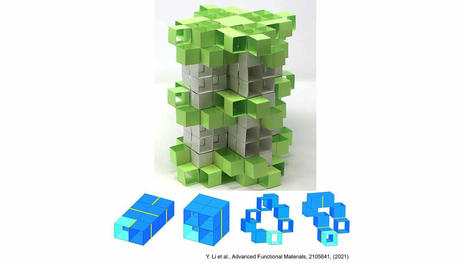 3D kirigami building blocks to make dynamic metamaterials | Amazing Science | Scoop.it