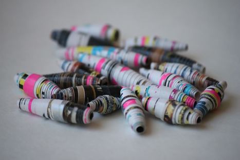 Perle in carta per orecchini fai da te | Orecchini Fai da Te: i migliori tutorial | Scoop.it