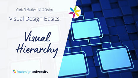 Principles of Visual Hierarchy in UX Design | Learning Claris FileMaker | Scoop.it