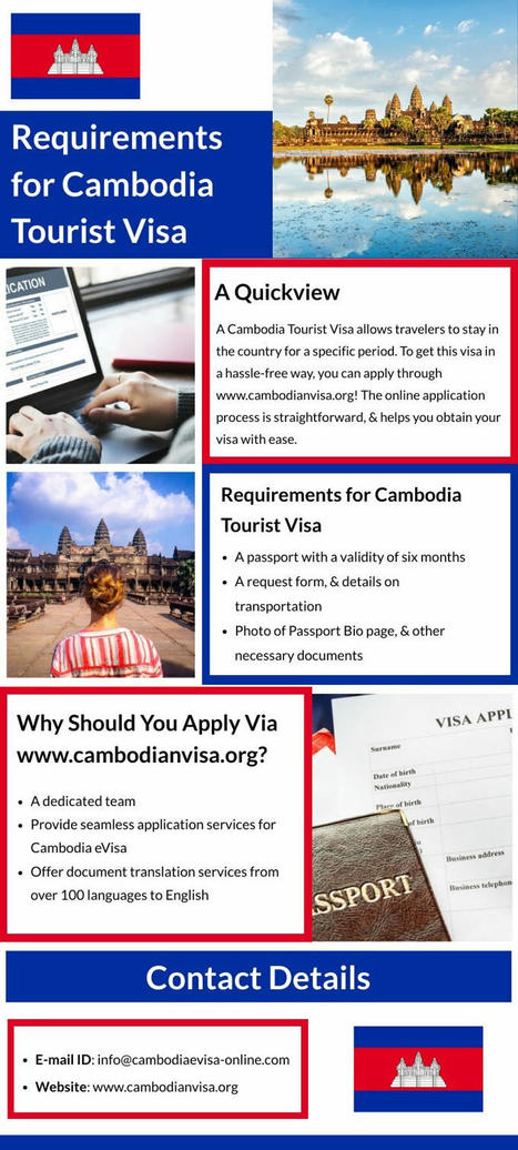 Requirements for Cambodia Tourist Visa| Apply Online for a Tourist Visa to Cambodia | Cambodian Visa Application | Scoop.it