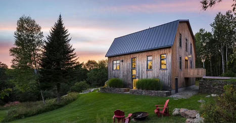 [Inspiration] Une grange rénovée en coquette maison de campagne près de Montréal | Build Green, pour un habitat écologique | Scoop.it