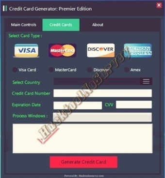 Credit Card Generator Real