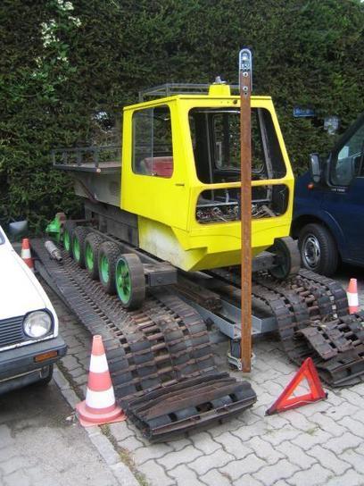 Snow tracks from VW van | 1001 Recycling Ideas ! | Scoop.it