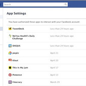 Clean Out Your Facebook App Permissions as Part of Your Spring Cleaning Regimen | Technology and Gadgets | Scoop.it
