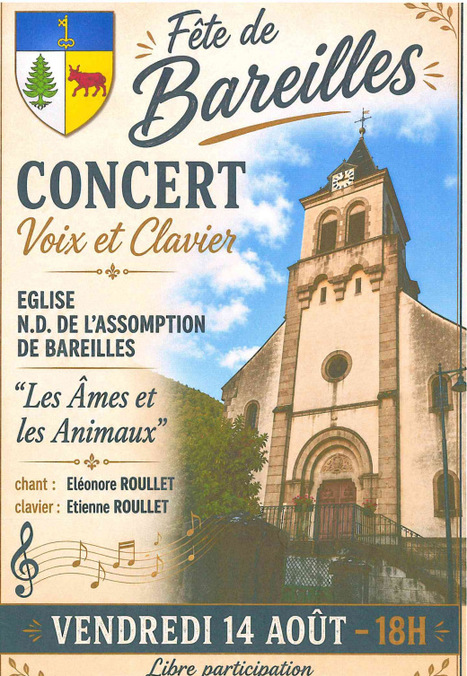 Concert &agrave; l'occasion de la f&ecirc;te de Bareilles le 14 ao&ucirc;t | Vall&eacute;es d'Aure & Louron - Pyr&eacute;n&eacute;es | Scoop.it