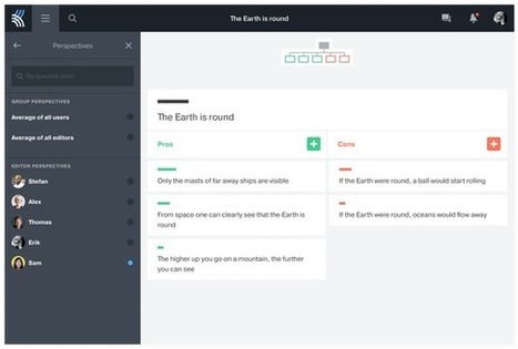 Kialo. Organiser une discussion et d&eacute;velopper la pens&eacute;e critique &ndash; Les Outils Tice | UseNum - Education | Scoop.it