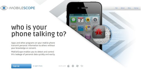 Who is your phone talking to? | ICT Security Tools | Scoop.it