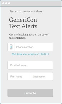 MailChimp Gather - text alerts to attendees of your events | iGeneration - 21st Century Education (Pedagogy & Digital Innovation) | Scoop.it