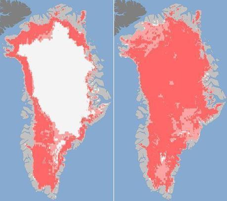 La NASA relève une fonte sans précédent de la calotte glaciaire du Groenland | Planète DDurable | Scoop.it