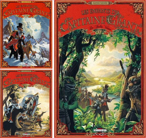 Jules Verne en BD : parution du tome 3 des Enfants du Capitaine Grant (par Alexis Nesme) | Jules Verne News | Scoop.it