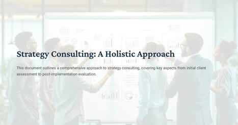 Strategy Consulting: A Holistic Approach | ChiefOperatingOfficer | Scoop.it