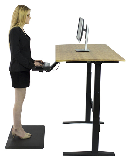 Affordable Standing Desk In Adjustable Ergonomic Stand Up Desk