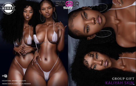 Kaliyah Skin March 2026 Group Gift by Swagger | Teleport Hub - Second Life Freebies | Second Life Freebies | Scoop.it