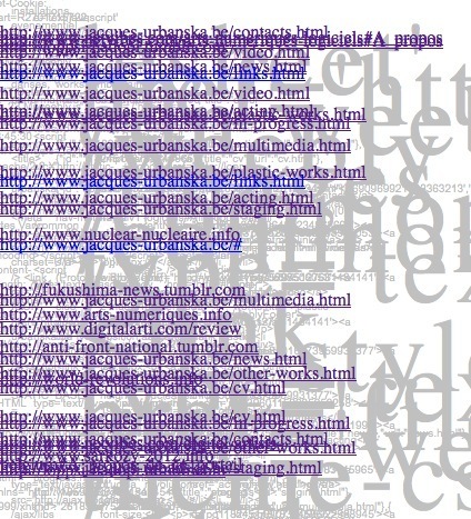 Shredder 1.0 work of #NetArt created by Mark Napier. deconstruct code to create original abstract compositions. | #Netart #Webart #Internetart | Scoop.it