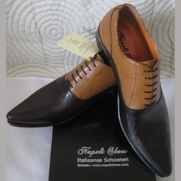 Ambachtelijke Italiaanse twotone schoenen | puntschoenen | NapoliShoes | Good Things From Italy - Le Cose Buone d'Italia | Scoop.it