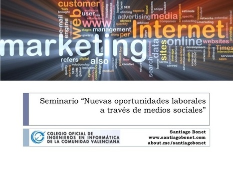 Nuevas oportunidades laborales a través de medios sociales | New Jobs | Scoop.it