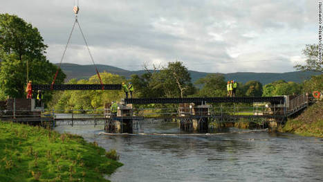 World's longest recycled bridge spans Scottish river - CNN.com | Technology and Gadgets | Scoop.it