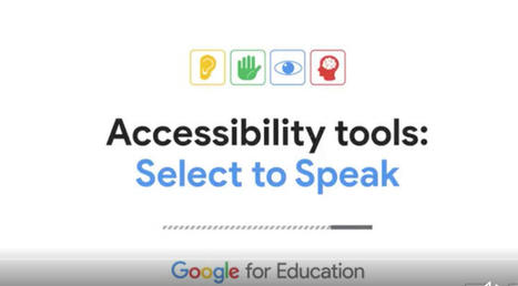 Text to Speech Tools for Chromebook Users via @EducatorsTech  | iGeneration - 21st Century Education (Pedagogy & Digital Innovation) | Scoop.it