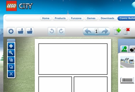 LEGO.com : Comic Builder | Online Childrens Games | Scoop.it