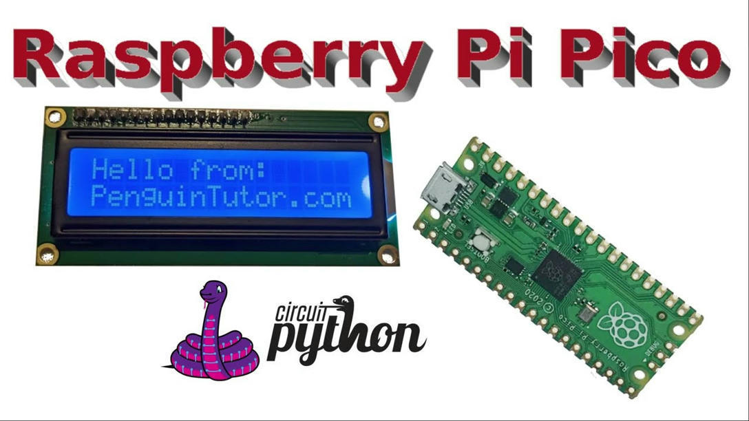 LCD display on the Raspberry Pi Pico with Circu...