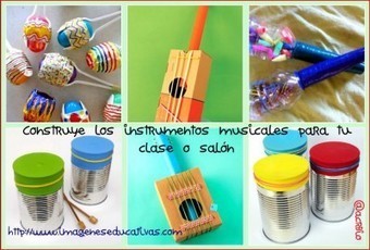 instrumentos musicales para tu clase | Aprender Manualidades infantiles | Scoop.it