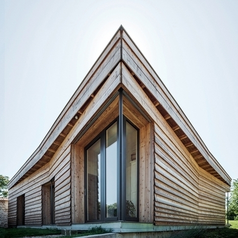 [inspiration] Maison bois bioclimatique contemporaine par Guillaume Ramillien architecture à Yzeure (03) France | Build Green, pour un habitat écologique | Scoop.it
