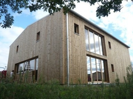 [inspiration] Maison en bois contemporaine &agrave; 1000 &euro;/m2 | The Architecture of the City | Scoop.it