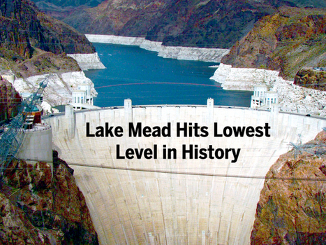 Drought Drains Lake Mead to Lowest Level | Stage 5  Changing Places | Scoop.it