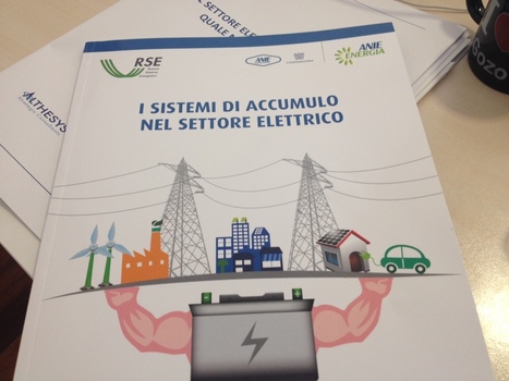 RSE ed ANIE, Libro Bianco sugli accumuli: "storage indispensabile" | Energie Rinnovabili in Italia: Presente e Futuro nello Sviluppo Sostenibile | Scoop.it